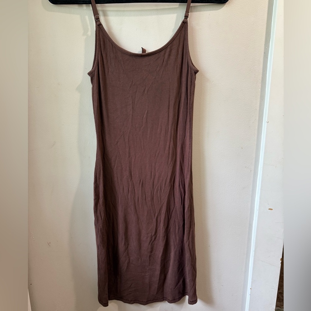 SKIMS soft lounge dress- cocoa